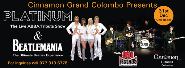 PLATINUM The Live ABBA Tribute Show & Beatlemania, Sri Lanka